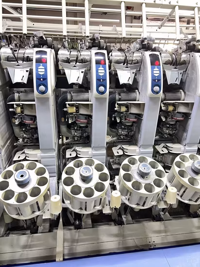 USTER yarn clearer fitted to an Autoconer winding machine